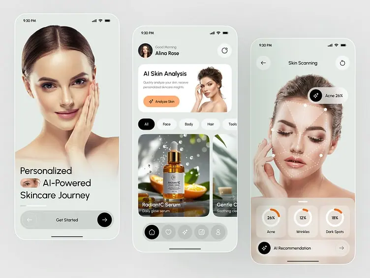 AI-Powered Skincare Mobile Application